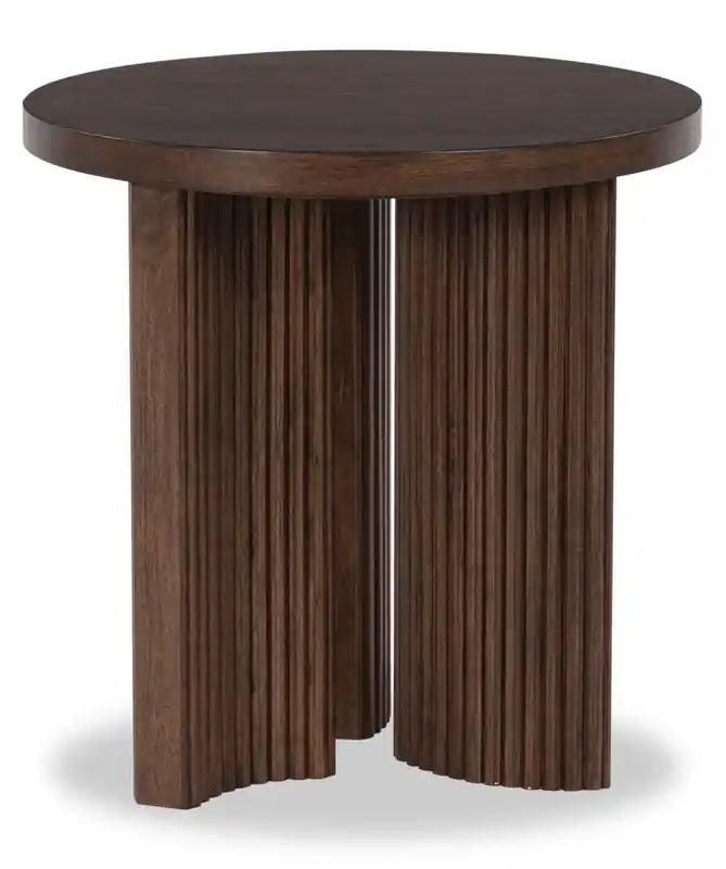 Barlow 24 Solid Wood Mid-Century Modern End Table