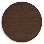 Table d'appoint en bois massif de style Mid-Century Modern - 24 po