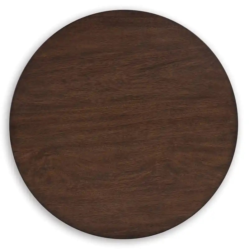 Table d'appoint en bois massif de style Mid-Century Modern - 24 po