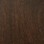 Table d'appoint en bois massif de style Mid-Century Modern - 24 po