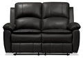 Chandler 60 Leather-Look Fabric Power Reclining Loveseat