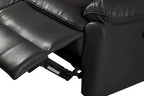 Causeuse inclinable électrique 60 po en similicuir