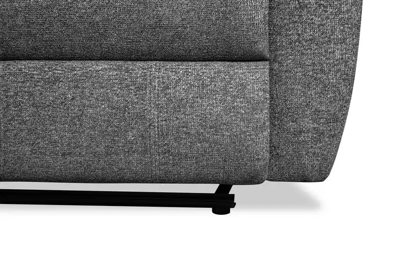 Canapé inclinable électrique en tissu chenille 82 po