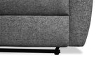 Canapé inclinable électrique en tissu chenille 82 po