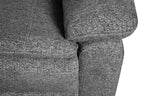 Canapé inclinable électrique en tissu chenille 82 po