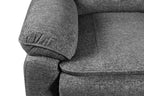 Canapé inclinable électrique en tissu chenille 82 po