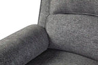 Canapé inclinable électrique en tissu chenille 82 po