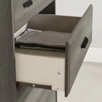 Commode 5 tiroirs - Érable gris