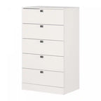Spark 5-drawer Chest - Pure White