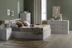 Commode 5 tiroirs - Blanc Pur