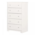 Vito 5-drawer Chest - Pure White