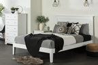 Commode 5 tiroirs - Blanc Pur