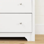 Commode 5 tiroirs - Blanc Pur