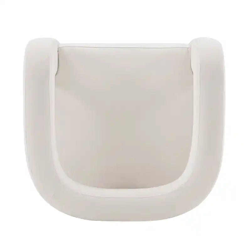 Fauteuil d'appoint en velours moderne