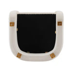 Fauteuil d'appoint en velours moderne