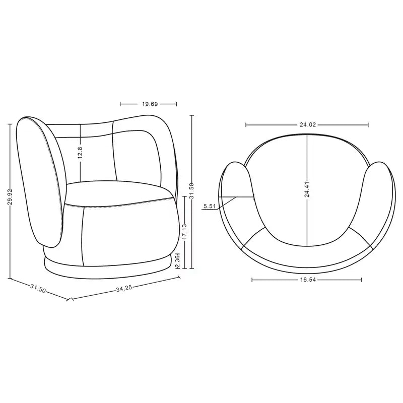 Fauteuil d'appoint contemporain en tissu de lin avec coussins