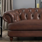 Fauteuil en cuir