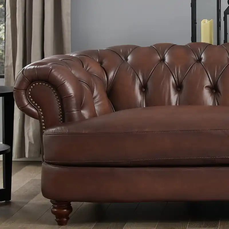 Fauteuil en cuir