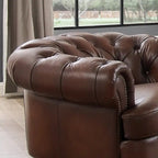 Fauteuil en cuir