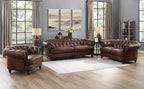 Fauteuil en cuir