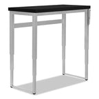 47.25 Bureau réglable en hauteur - Noir/Argent