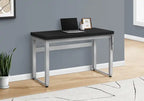 47.25 Bureau réglable en hauteur - Noir/Argent