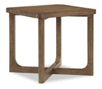 Maxwell 24 End Table - Light Brown Hickory