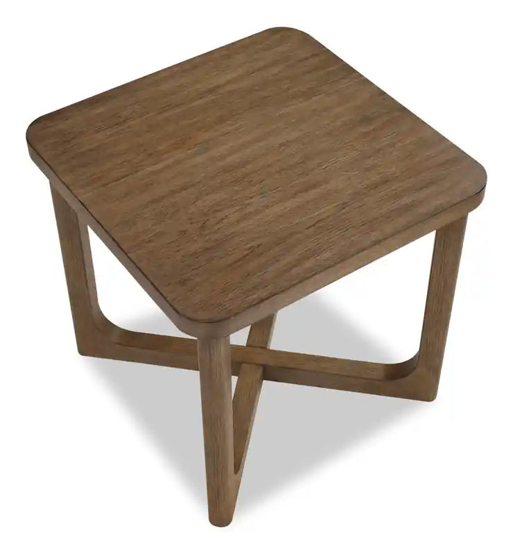 Table d'appoint 24 po - Hickory brun clair