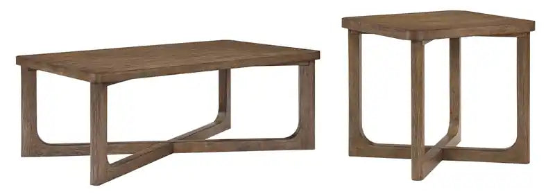 Table d'appoint 24 po - Hickory brun clair