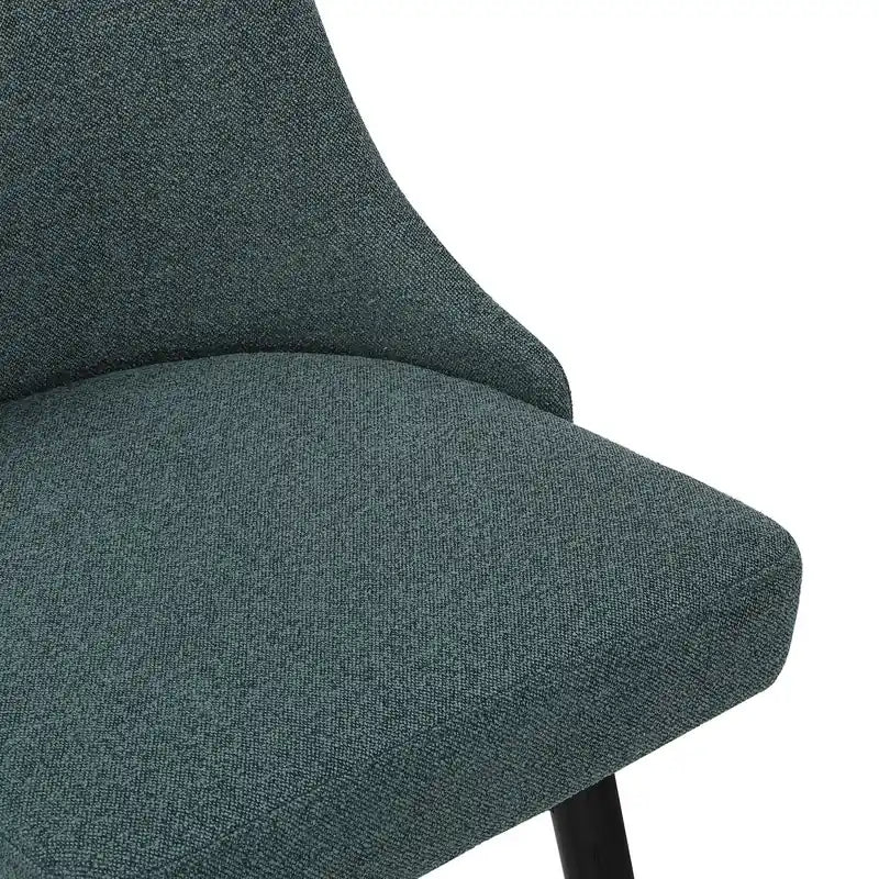 Tabouret de hauteur comptoir avec siège pivotant et tissu en polyester, 26,5H, bois et métal