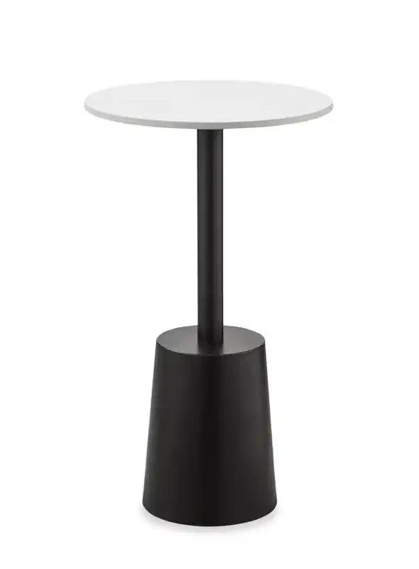 Nevan 14 Accent Table with White Sintered Stone Top