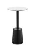 Nevan 14 Accent Table with White Sintered Stone Top