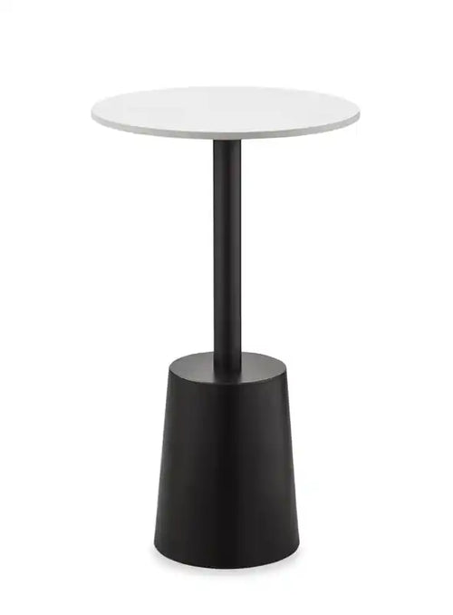 Nevan 14 Accent Table with White Sintered Stone Top