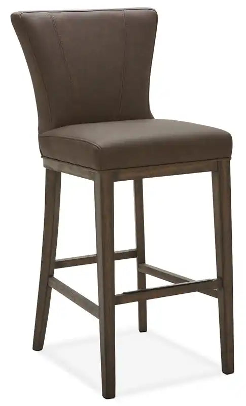Tabouret de bar en similicuir, 76 cm H