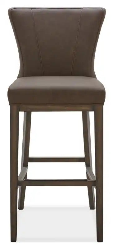 Tabouret de bar en similicuir, 76 cm H