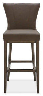 Tabouret de bar en similicuir, 76 cm H