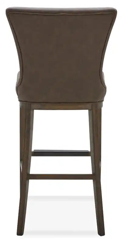Tabouret de bar en similicuir, 76 cm H