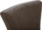 Tabouret de bar en similicuir, 76 cm H