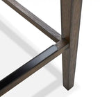 Tabouret de bar en similicuir, 76 cm H