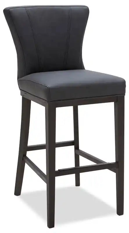 Tabouret de bar en similicuir, 76 cm H