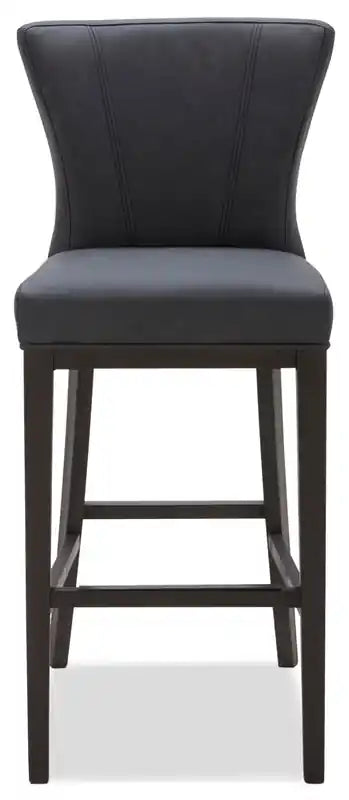 Tabouret de bar en similicuir, 76 cm H