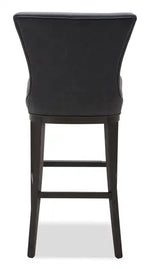 Tabouret de bar en similicuir, 76 cm H