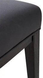 Tabouret de bar en similicuir, 76 cm H