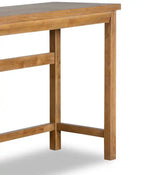 66 Table de Canapé Moderne avec Étagère - Chêne Brun Clair